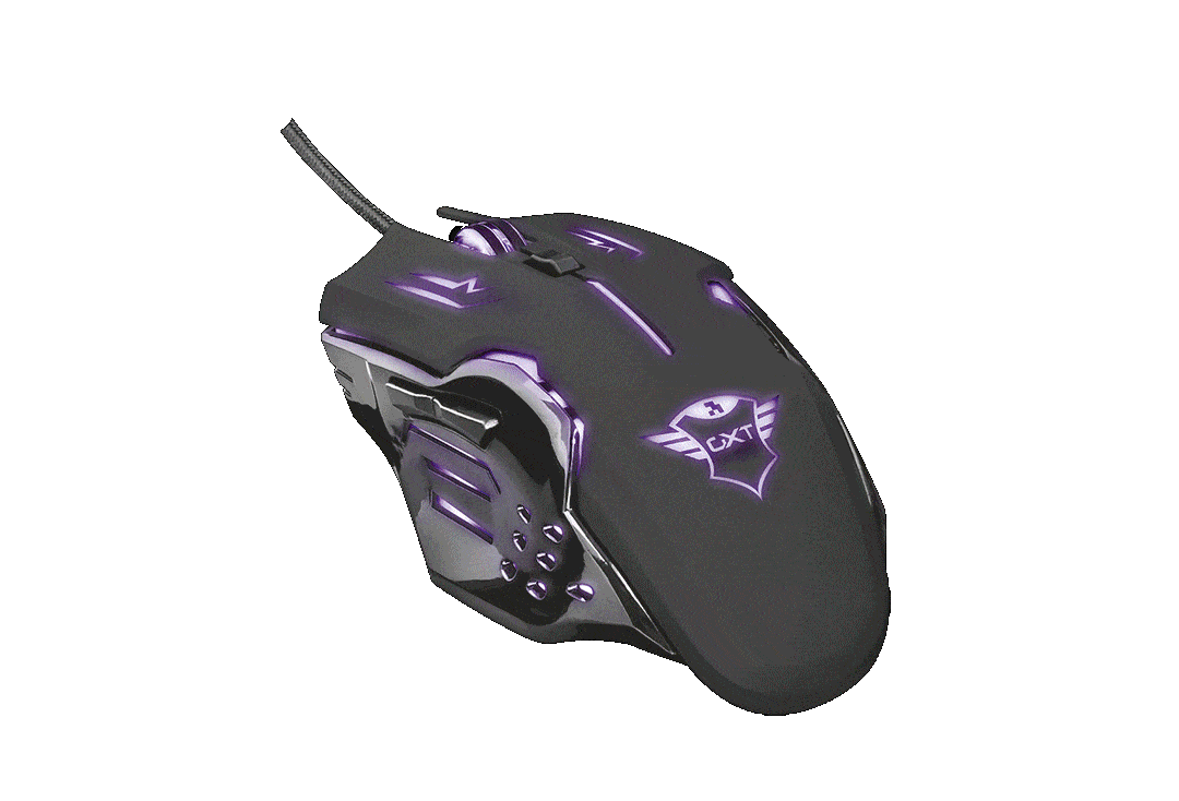 Mouse Gamer Trust GXT 108 Rava Illuminated LED 6 Botões 2000DPI - T22090
